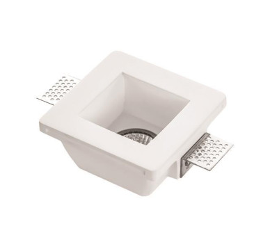 ΣΠΟΤ ΓΥΨΙΝΟ ΤΕΤΡΑΓΩΝΟ 1XGU10 120x120x62mm