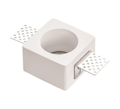 ΣΠΟΤ ΓΥΨΙΝΟ ΜΟΝΟ ΤΕΤΡΑΓΩΝΟ1X GU10 80x80x55mm