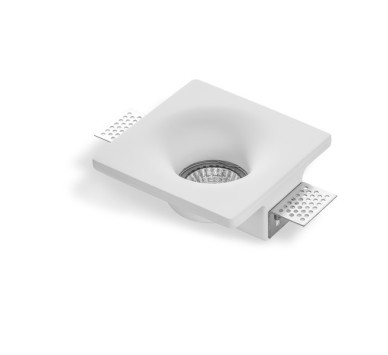ΣΠΟΤ ΓΥΨΙΝΟ ΤΕΤΡΑΓΩΝΟ 1xGU10 120x120x45mm