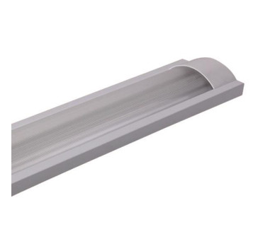 ΦΩΤΙΣΤΙΚΟ ΜΕΤΑΛΛΙΚΟ ΚΕΝΟ ΟΒΑΛ ΓΙΑ LED TUBE 2Χ60cm