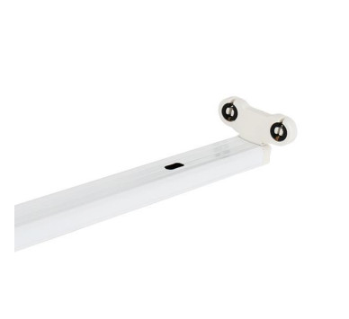 ΦΩΤΙΣΤΙΚΟ ΚΕΝΟ SLIM ΓΙΑ LED TUBE ΜΕ ΤΡΟΦΟΔΟΣΙΑ 2 ΑΚΡΟΥ 2Χ1.50m