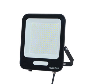 ΠΡΟΒΟΛΕΑΣ LED SMD 150W ΜΑΥΡΟΣ IP66 4000K PLUS