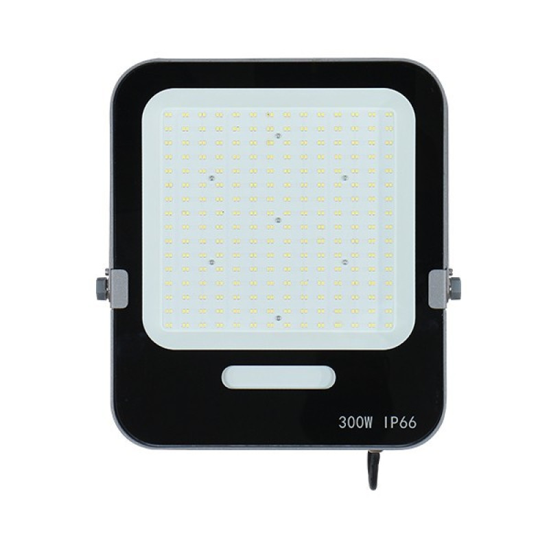 ΠΡΟΒΟΛΕΑΣ LED SMD 300W ΜΑΥΡΟΣ IP66 6500K PLUS
