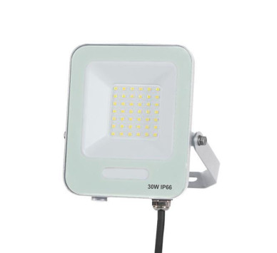 ΠΡΟΒΟΛΕΑΣ LED SMD 30W ΛΕΥΚΟΣ IP66 4000K PLUS