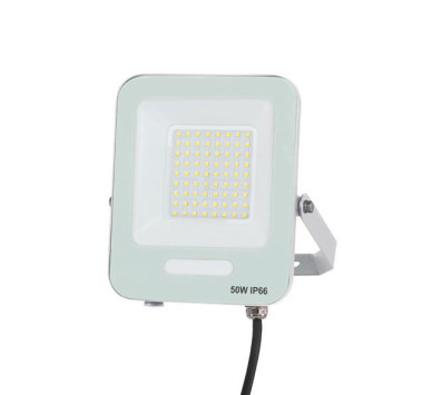 ΠΡΟΒΟΛΕΑΣ LED SMD 50W ΛΕΥΚΟΣ IP66 6500K PLUS