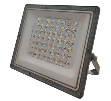 ΠΡΟΒΟΛΕΑΣ LED SMD 3CCT 50W ΚΑΛΩΔΙΟ 60cm ΜΑΥΡΟΣ IP66 PLUS