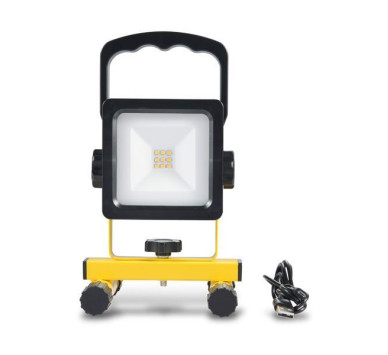 ΠΡΟΒΟΛΕΑΣ LED 10W SMD ΕΠΑΝΑΦΟΡΤΙΖΟΜΕΝΟΣ IP54 4000K