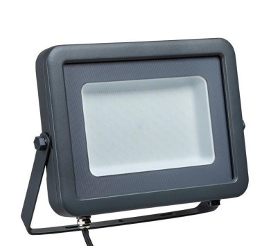 ΠΡΟΒΟΛΕΑΣ LED SMD 100W ΜΑΥΡΟΣ IP66 80-265V 6500K PLUS
