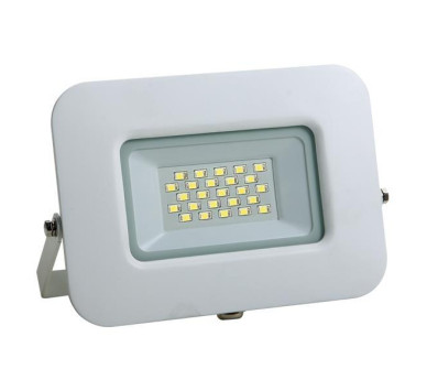 ΠΡΟΒΟΛΕΑΣ LED 20W SMD ΒΑΣΗ 360° ΛΕΥΚΟΣ IP65 6500K PLUS
