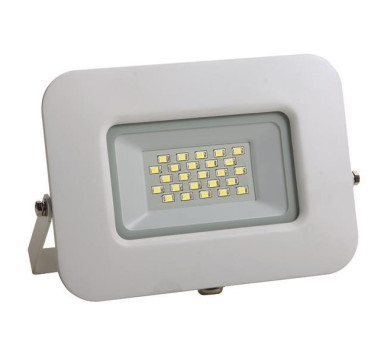 ΠΡΟΒΟΛΕΑΣ LED 20W SMD ΒΑΣΗ 360° ΛΕΥΚΟΣ IP65 3000K PLUS