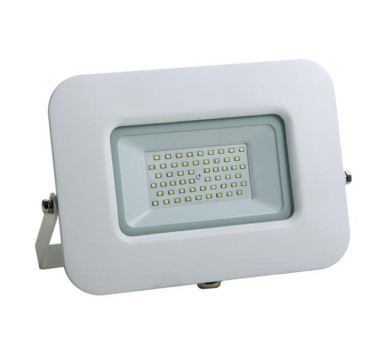 ΠΡΟΒΟΛΕΑΣ LED 50W SMD ΒΑΣΗ 360° ΛΕΥΚΟΣ IP65 3000K PLUS