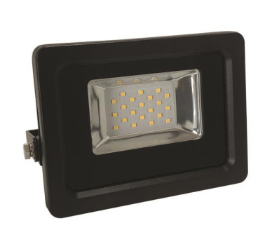 ΠΡΟΒΟΛΕΑΣ LED 20W SMD 12V/24V DC 6500K IP65 ΜΑΥΡΟΣ PLUS