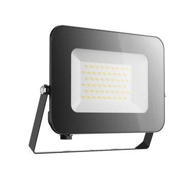 ΠΡΟΒΟΛΕΑΣ LED 50W SMD 42V DC 6500K IP65 ΜΑΥΡΟΣ PLUS