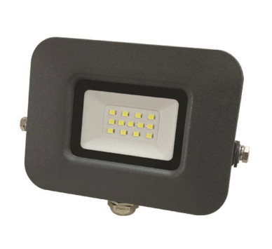 ΠΡΟΒΟΛΕΑΣ LED 10W SMD ΒΑΣΗ 360° ΓΡΑΦΙΤΗΣ IP65 3000K PLUS