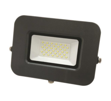 ΠΡΟΒΟΛΕΑΣ LED 30W SMD ΒΑΣΗ 360° ΓΡΑΦΙΤΗΣ IP65 3000K PLUS