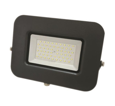 ΠΡΟΒΟΛΕΑΣ LED 50W SMD ΒΑΣΗ 360° ΓΡΑΦΙΤΗΣ IP65 3000K PLUS
