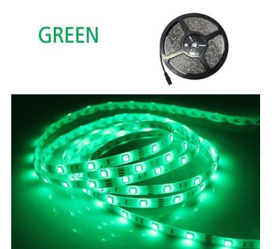 ΤΑΙΝΙΑ LED 5 ΜΕΤΡΩΝ 14,4W 12V ΠΡΑΣΙΝΟ IP20 PLUS