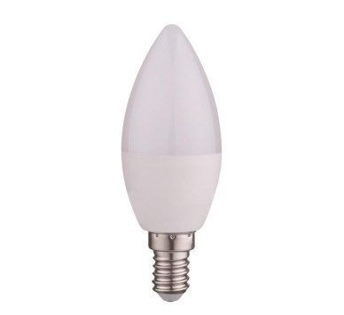 ΛΑΜΠΑ LED ΚΕΡΙ 6W 520lm Ε14 4000K 175-250V 2 τμχ Color box