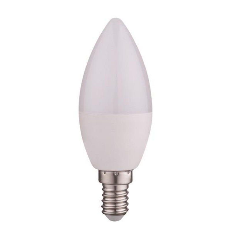 ΛΑΜΠΑ LED ΚΕΡΙ 6W 520lm Ε14 4000K 175-250V 2 τμχ Color box