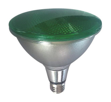 ΛΑΜΠΑ LED SMD PAR 38 IP65 15W E27 ΠΡΑΣΙΝΗ 170-240V