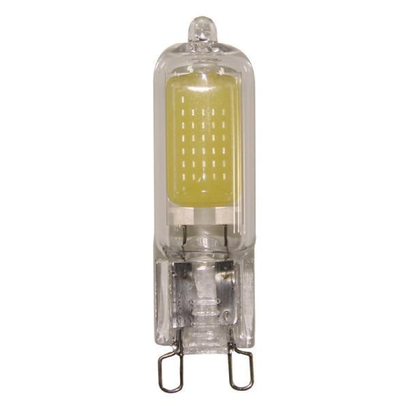 ΛΑΜΠΑ LED COG 2W 250lm G9 6500K 220-240V ΓΥΑΛΙΝΗ