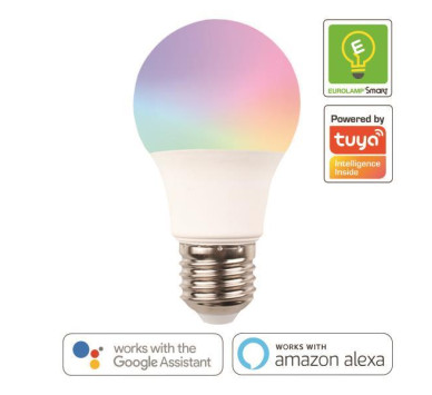 ΛΑΜΠΑ LED SMART WiFi 9W Ε27 RGBW 220-240V