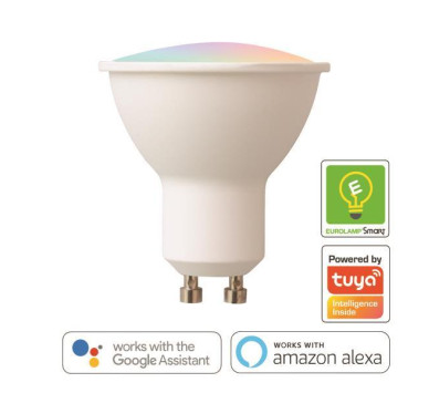 ΛΑΜΠΑ LED SMART WiFi GU10 6W RGBW 220-240V