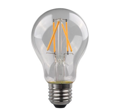 ΛΑΜΠΑ LED ΚΟΙΝΗ CROSSED FILAMENT 4.2W 480lm E27 6500K 220-240V CLEAR