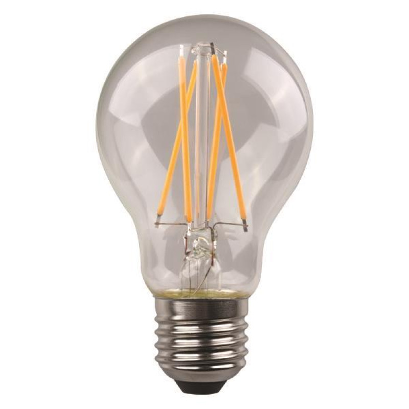 ΛΑΜΠΑ LED ΚΟΙΝΗ CROSSED FILAMENT 7W 806lm E27 3000K 220-240V CLEAR