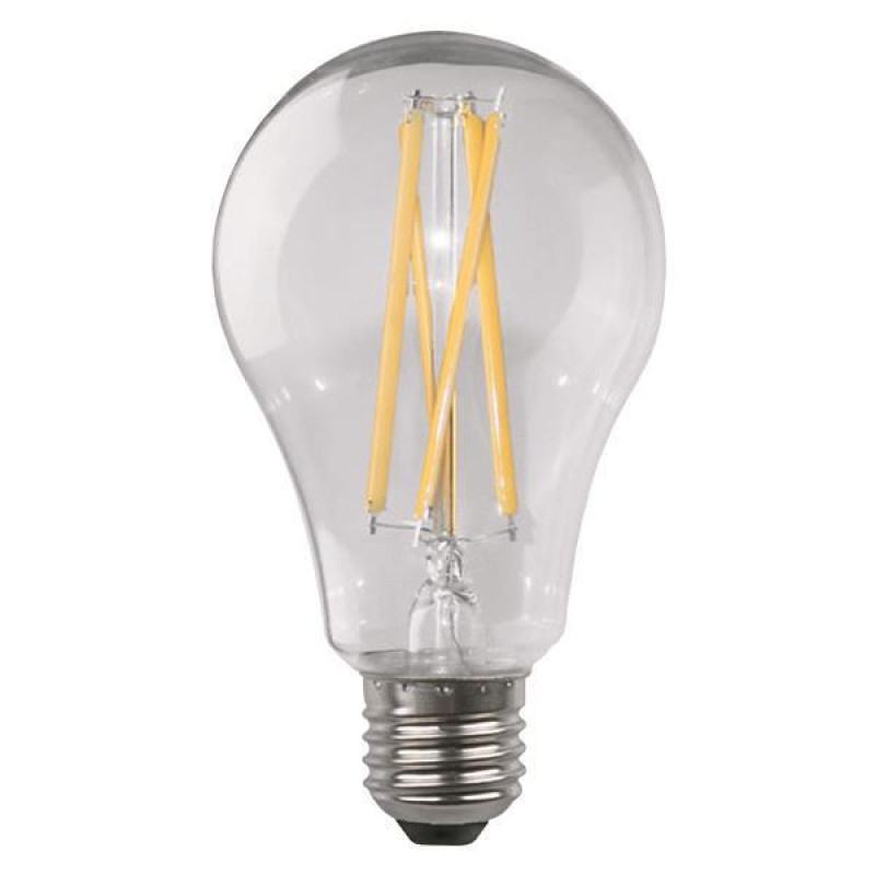 ΛΑΜΠΑ LED ΚΟΙΝΗ CROSSED FILAMENT 11W 1600lm E27 3000K 220-240V CLEAR