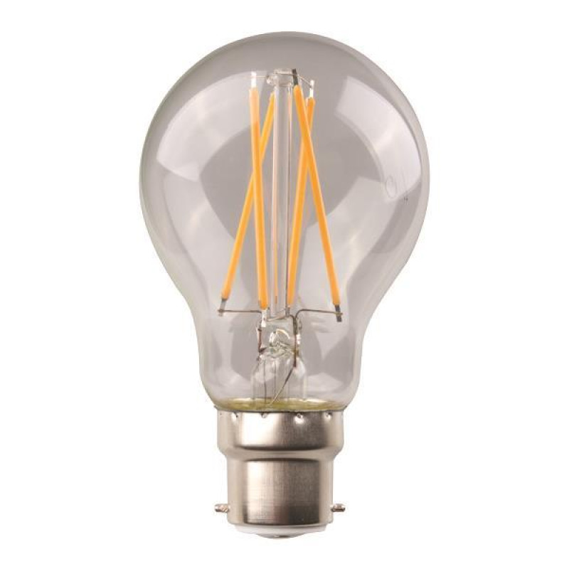 ΛΑΜΠΑ LED ΚΟΙΝΗ CROSSED FILAMENT 9W 1055lm Β22 6500K 220-240V CLEAR