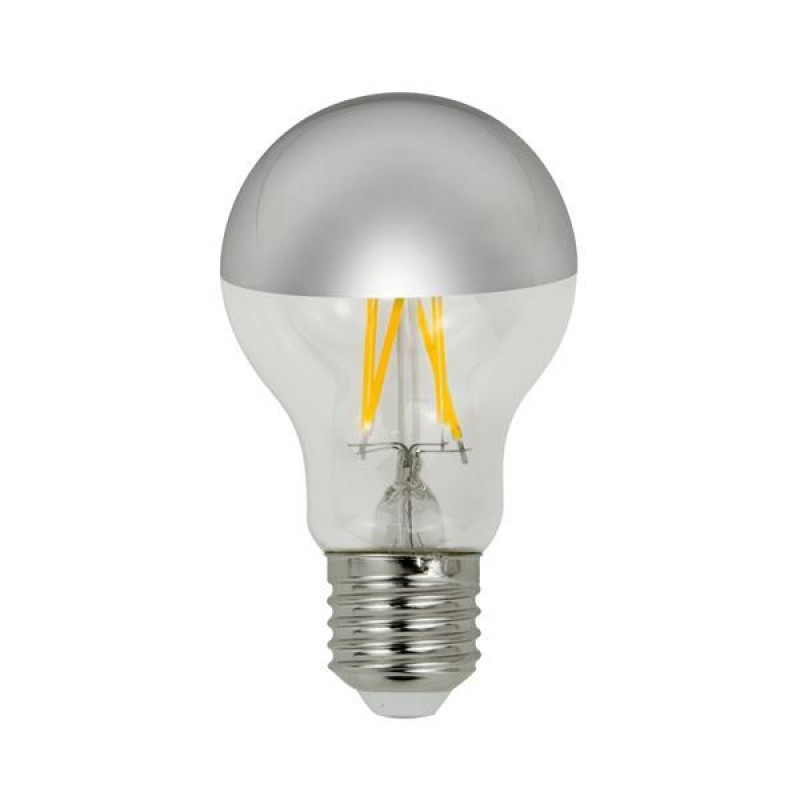 ΛΑΜΠΑ LED ΚΟΙΝΗ CROSSED FILAMENT 8W 900lm E27 2700K 220-240V DIMMABLE ΑΝΤΕΣΤΡΑΜΕΝΟΥ ΚΑΘΡΕΠΤΗ ΑΣΗΜΙ