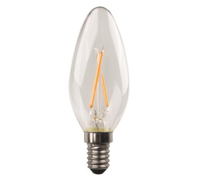 ΛΑΜΠΑ LED ΚΕΡΙ CROSSED FILAMENT 2.2W 250lm E14 4000K 220-240V