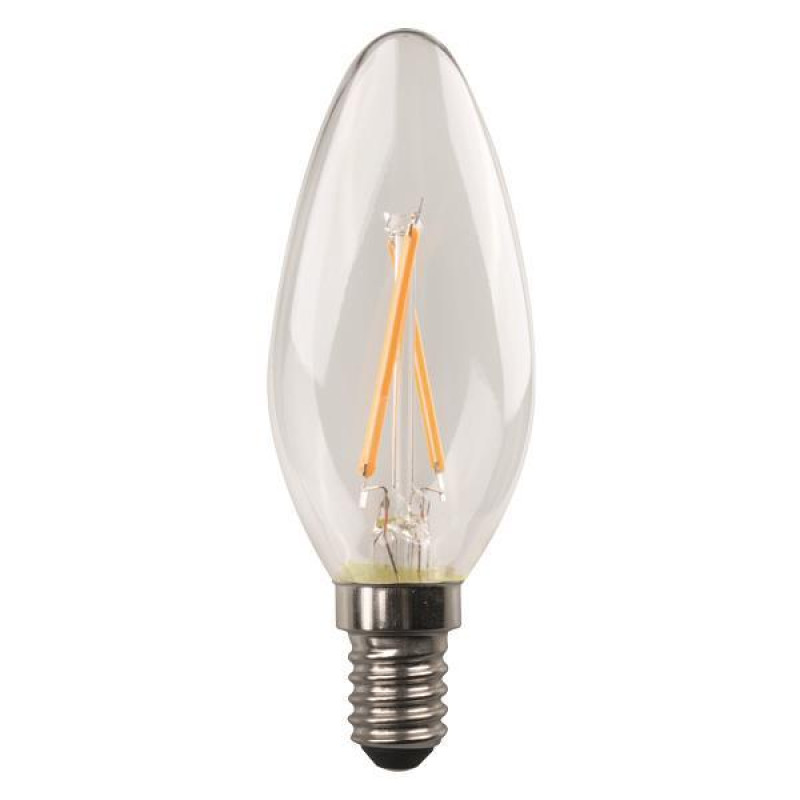 ΛΑΜΠΑ LED ΚΕΡΙ CROSSED FILAMENT 2.2W 250lm E14 4000K 220-240V