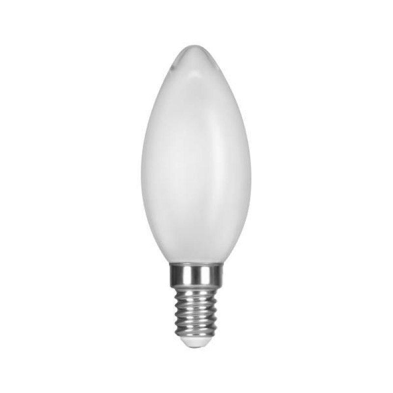 ΛΑΜΠΑ LED ΚΕΡΙ CROSSED FILAMENT 4.2W 480lm E14 4000K 220-240V MILKY