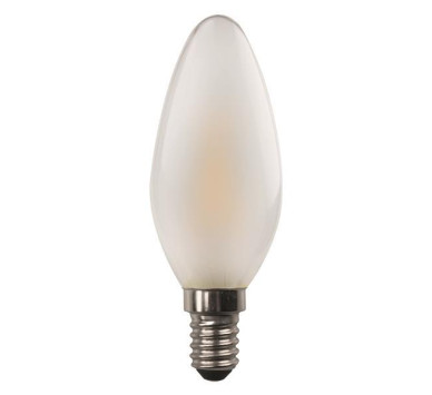 ΛΑΜΠΑ LED ΚΕΡΙ CROSSED FILAMENT 4.2W 480lm E14 6500K 220-240V FROST DIMMABLE