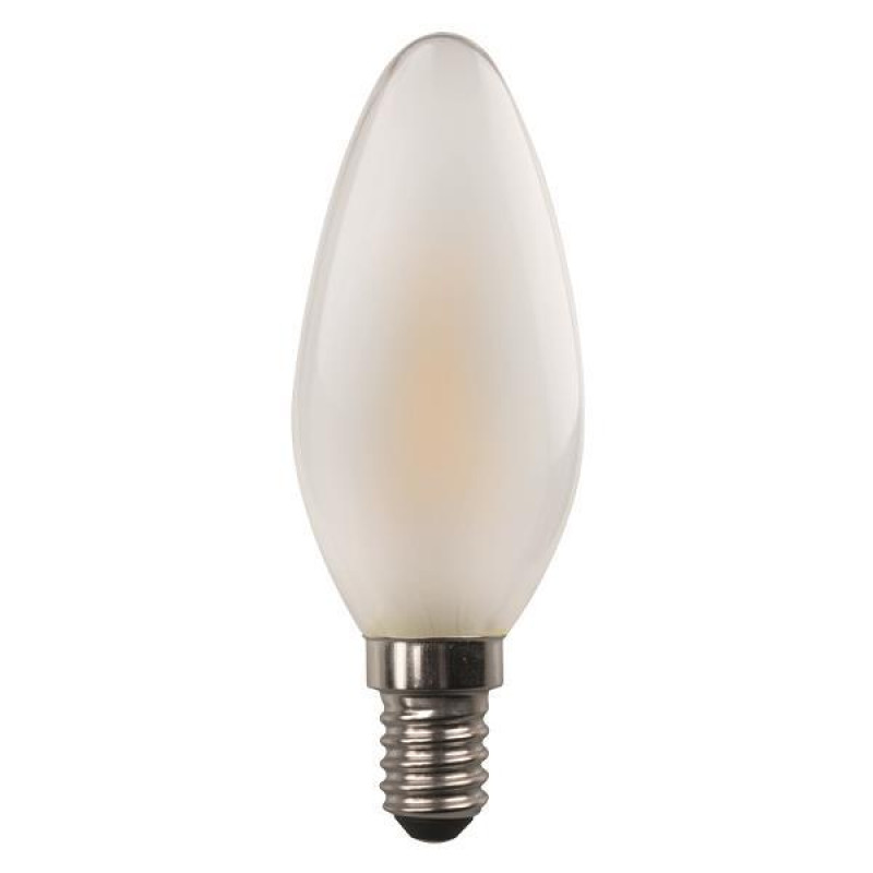 ΛΑΜΠΑ LED ΚΕΡΙ CROSSED FILAMENT 4.2W 480lm E14 3000K 220-240V FROST DIMMABLE