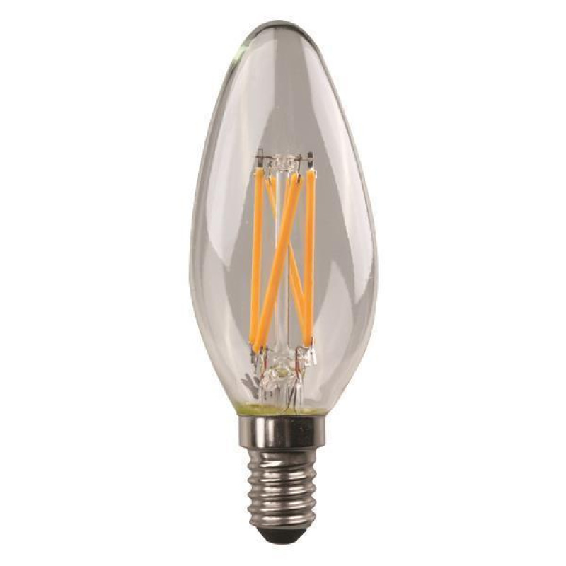 ΛΑΜΠΑ LED ΚΕΡΙ CROSSED FILAMENT 6.5W 806lm E14 2700K 220-240V DIMMABLE