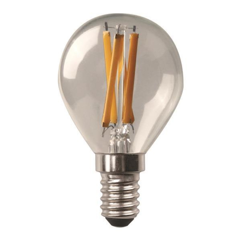 ΛΑΜΠΑ LED ΣΦΑΙΡΙΚΗ CROSSED FILAMENT 6.5W 806lm E14 3000K 220-240V