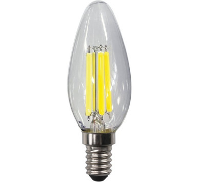 ΛΑΜΠΑ ΚΕΡΙ C35 FILAMENT 2,5W 525lm E14 3000K 220-240V CLEAR