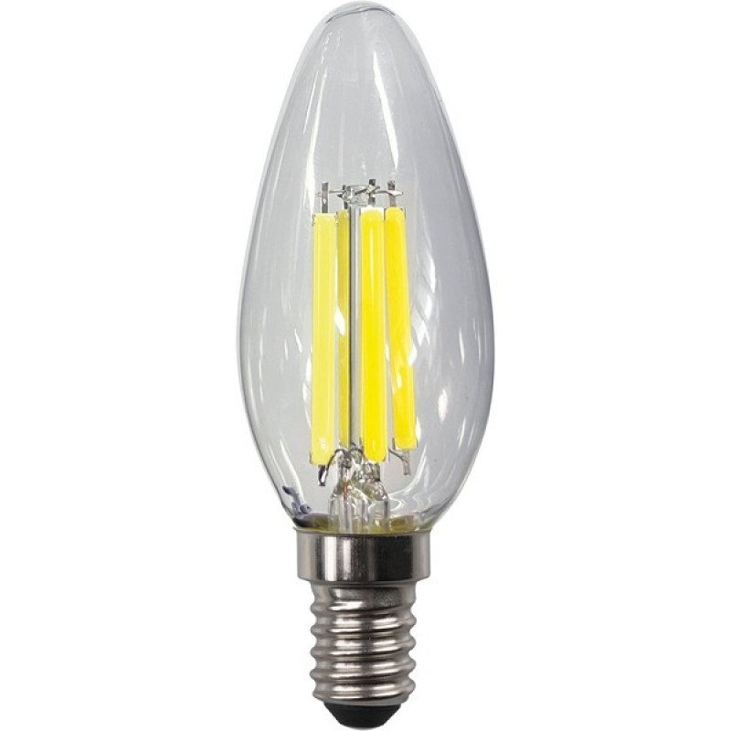 ΛΑΜΠΑ ΚΕΡΙ C35 FILAMENT 2,5W 525lm E14 3000K 220-240V CLEAR