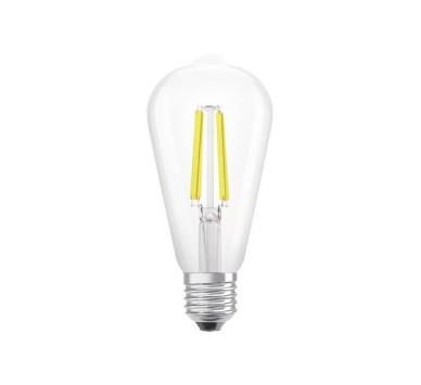 ΛΑΜΠΑ ST64 FILAMENT 4W 840lm E27 4000K 220-240V CLEAR