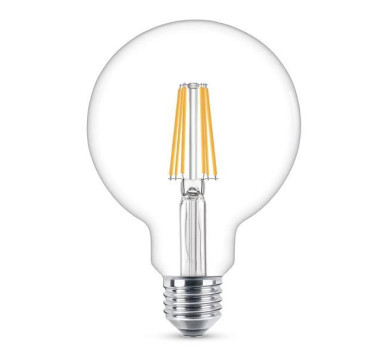 ΛΑΜΠΑ G95 FILAMENT 7,2W 1521LM Ε27 4000K 220-240V CLEAR