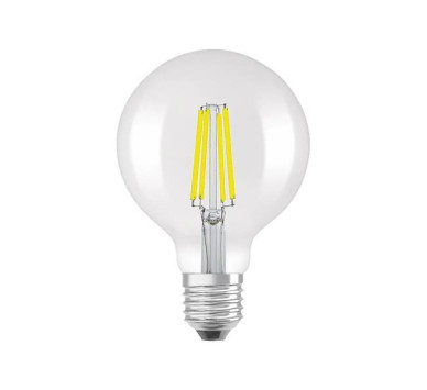 ΛΑΜΠΑ G95 FILAMENT 4W 840LM Ε27 3000K 220-240V CLEAR