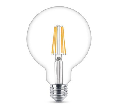 ΛΑΜΠΑ G95 FILAMENT 7,2W 1521LM Ε27 3000K 220-240V CLEAR