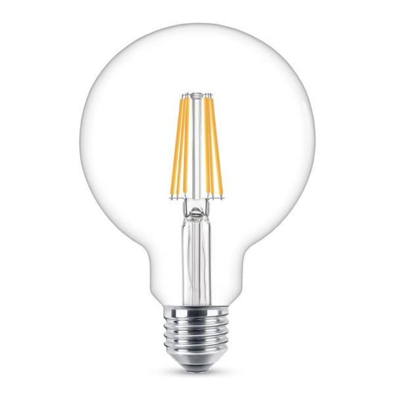 ΛΑΜΠΑ G95 FILAMENT 7,2W 1521LM Ε27 3000K 220-240V CLEAR