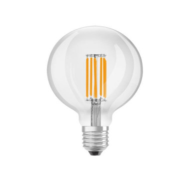 ΛΑΜΠΑ G125 FILAMENT 7,2W 1521m Ε27 3000K 220-240V CLEAR