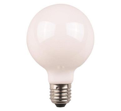 ΛΑΜΠΑ LED ΓΛΟΜΠΟΣ G95 CROSSED FILAMENT 7.8W 1600lm Ε27 4000K 220-240V MILKY
