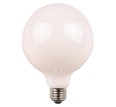 ΛΑΜΠΑ LED ΓΛΟΜΠΟΣ G125 CROSSED FILAMENT 11W 1600lm Ε27 4000K 220-240V MILKY