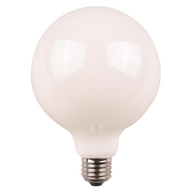 ΛΑΜΠΑ LED ΓΛΟΜΠΟΣ G125 CROSSED FILAMENT 11W 1600lm Ε27 4000K 220-240V MILKY